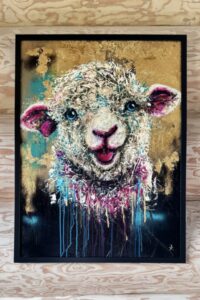 Sheep smile