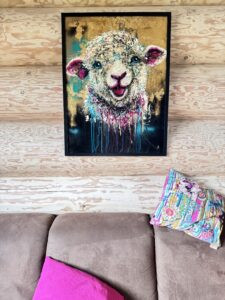 Sheep smile